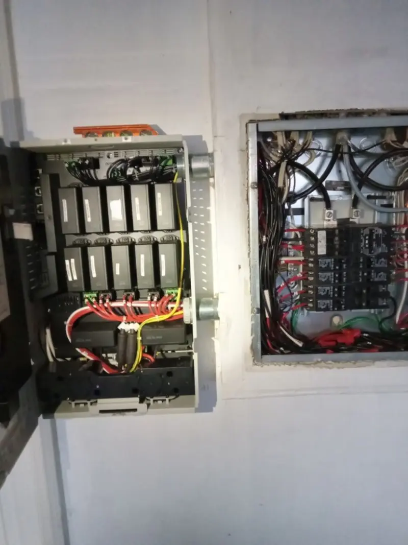 Electrical panel upgrade completed for Indoor Lighting Installation in South Tucson